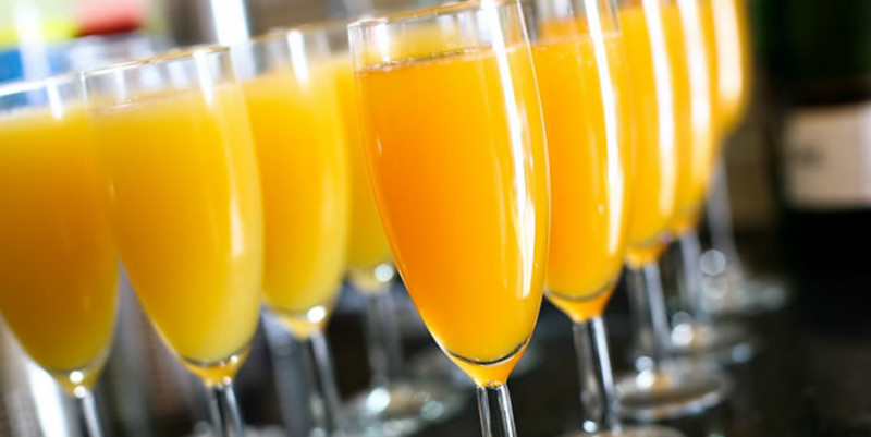 bottomless mimosas